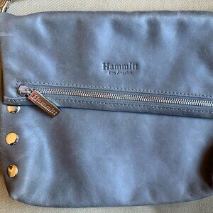 Hammitt Gray Crossbody with Silver Hardware